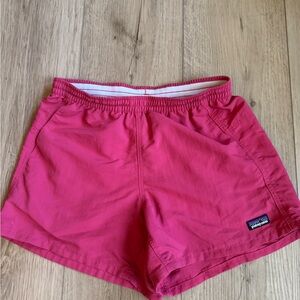 Patagonia Pink Athletic Shorts Lightweight Quick-Drying